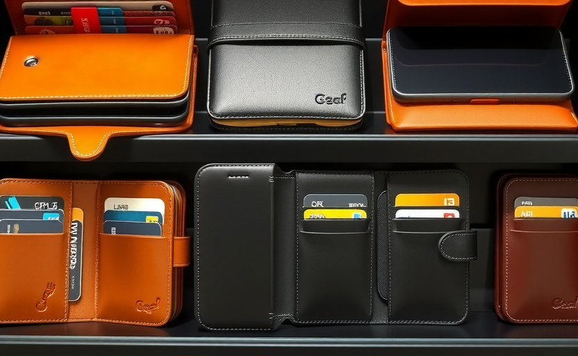 Flip covers and wallet cases