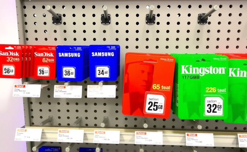 MicroSD memory cards
